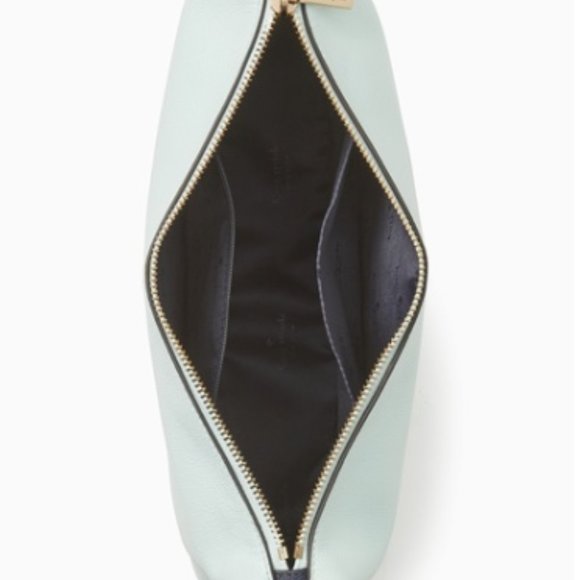 KATE SPADE KA799 ROSIE COLORBLOCK PEBBLED CROSSBODY, TURQUOISE, - Picture 5 of 5